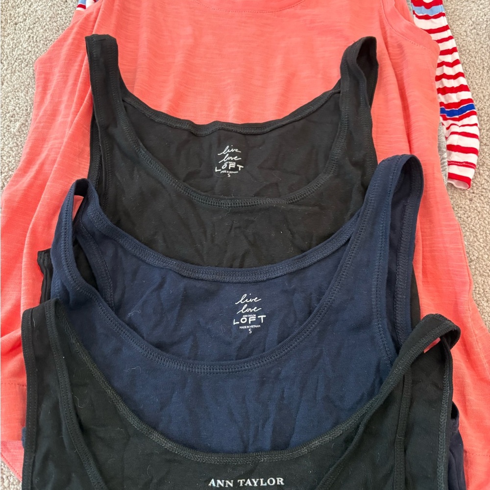LOFT Tank Top Bundle, Sz Small - Picture 2 of 7